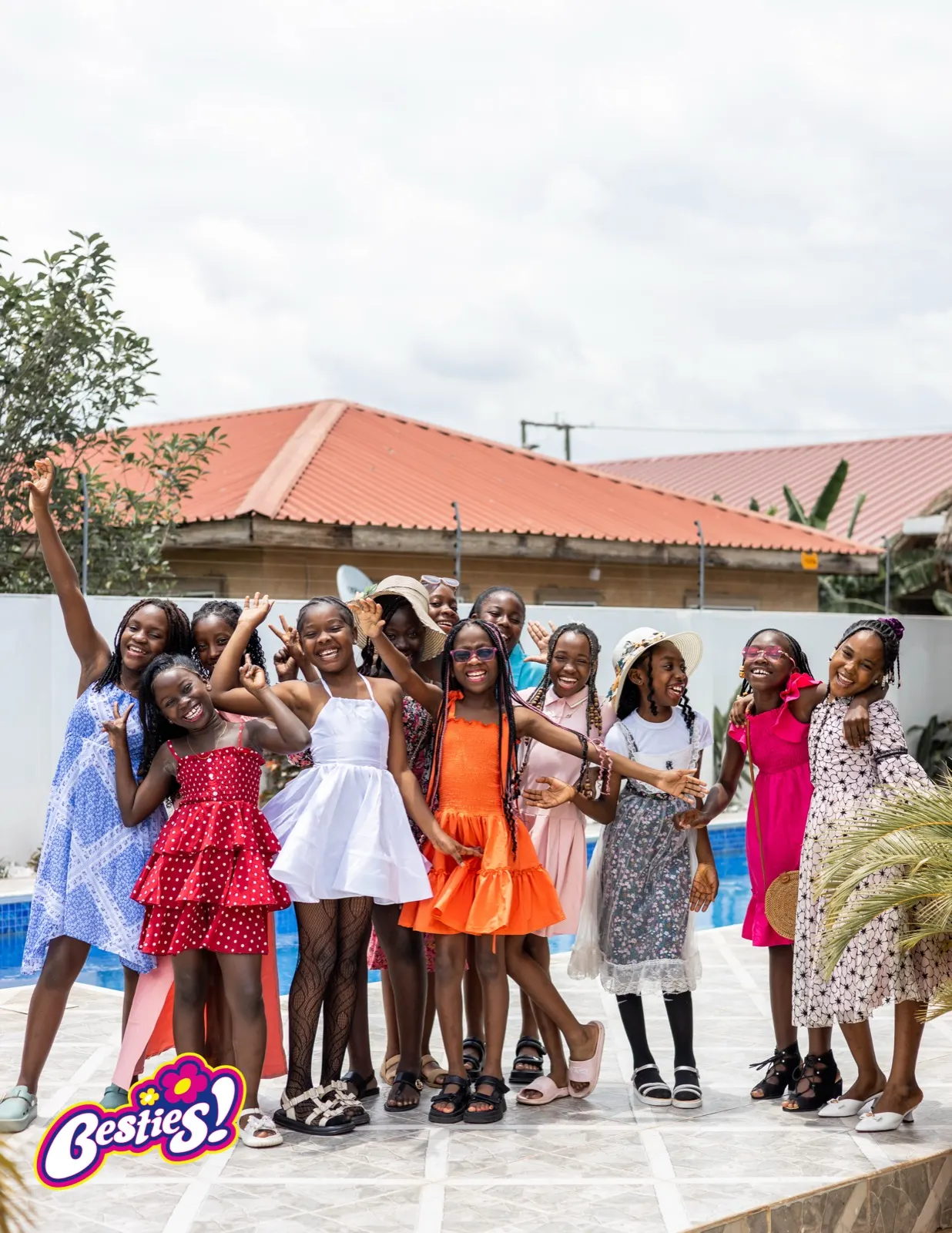 Besties Camp moment