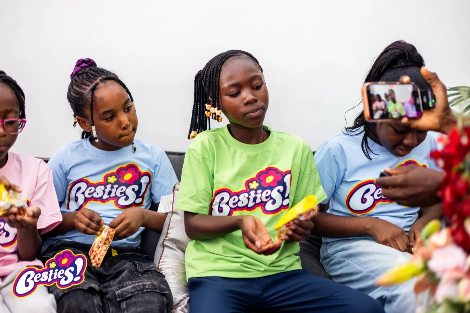 Besties Camp moment