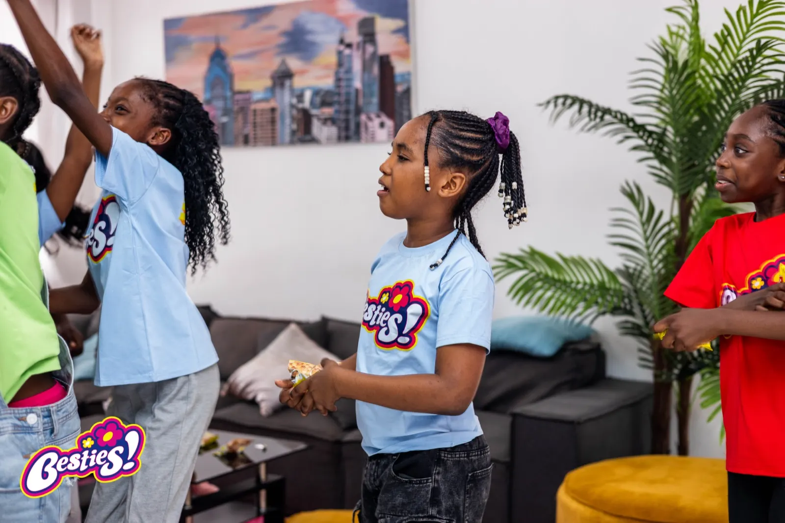 Besties Camp moment